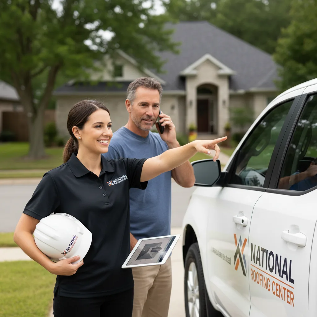 National Roofing Center customer support in Center Ridge